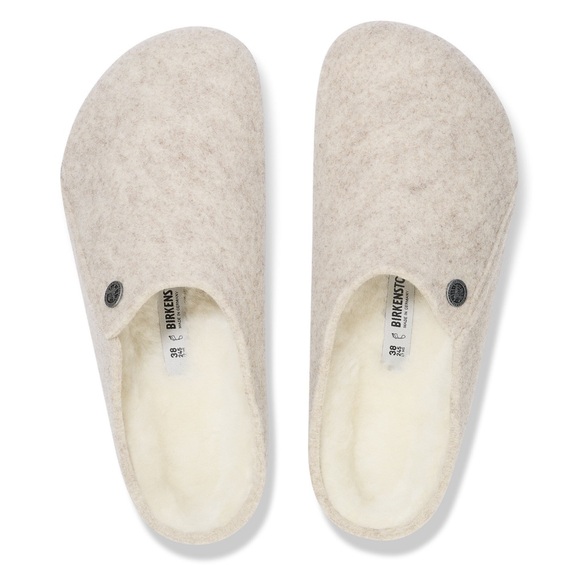 Birkenstock Shoes - Birkenstock zermatt beige slipper 40/9-9.5